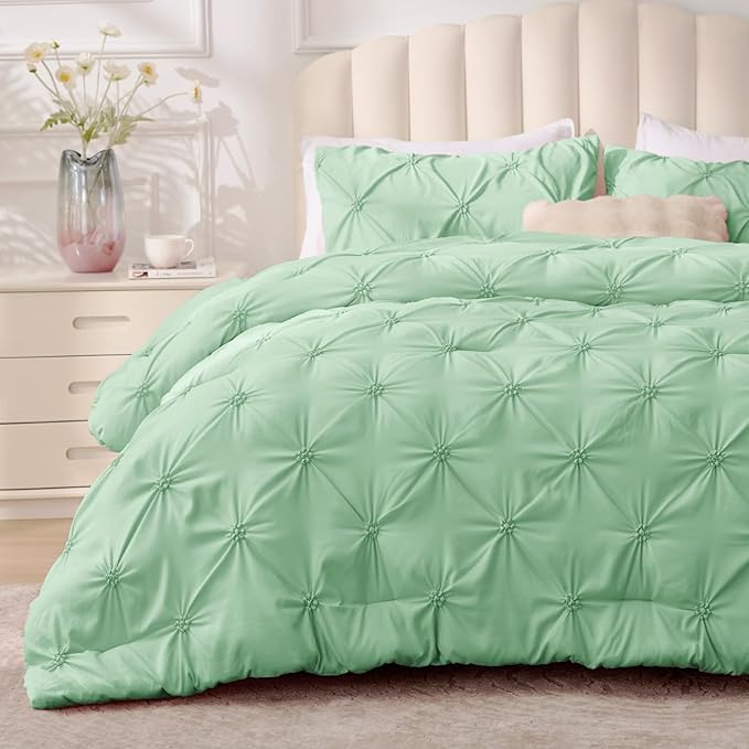 BEDELITE Sage Green Twin Comforter Set by BEDELITE