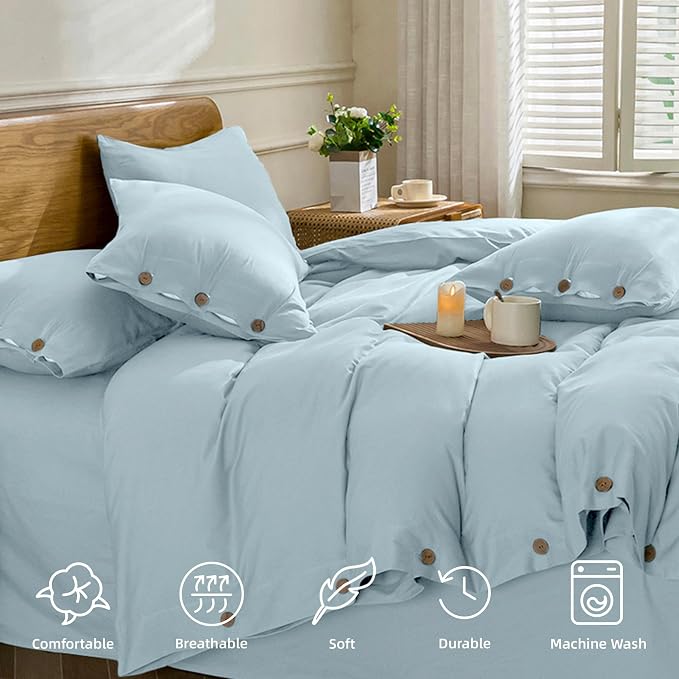 JELLYMONI Cotton Duvet Cover Full Size - Image 4