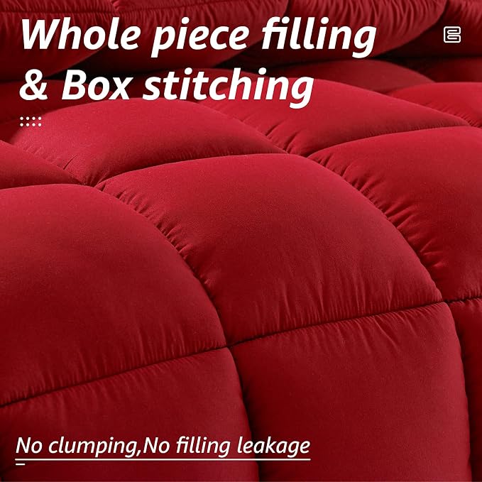HYLEORY All Season Queen Size Bed Comforter - Image 2