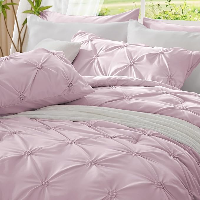 BEDELITE Light Purple Queen Comforter Set - Image 6