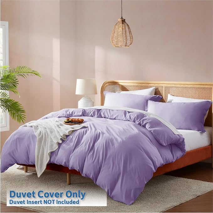 Nestl Lavender Duvet Cover King Size - Image 2