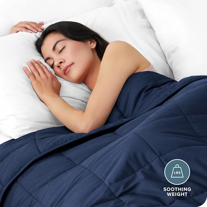 Bare Home Weighted Blanket Queen Size 20lb - Image 2