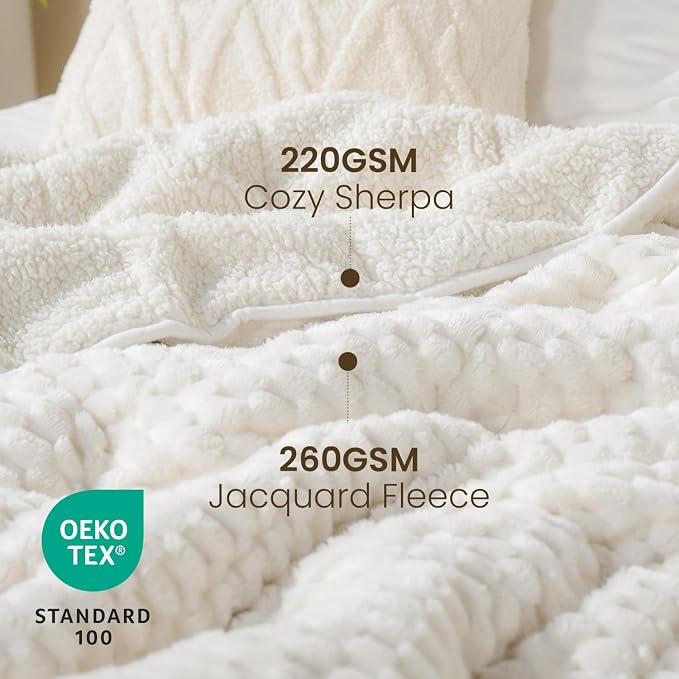 Drewin Weighted Blanket 20lbs, Ultra-Soft Warm Weighted Blanket Queen Size - Image 2