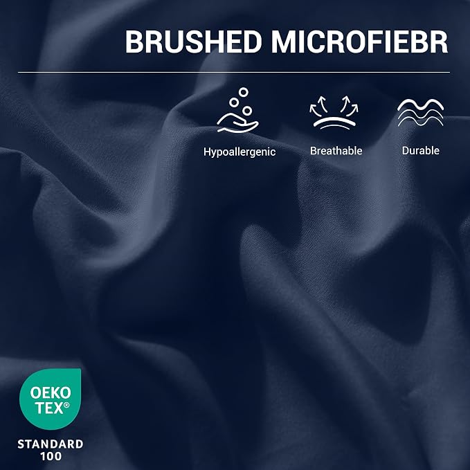 Pillowcases Queen 4 Pack, 20x30 Pillow Cases - Image 3