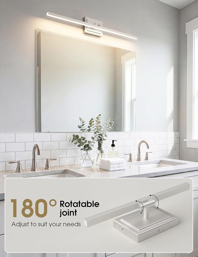 VOLISUN Modern Bathroom Vanity Light 31.5 inch, 18W Dimmable 5CCT Led Bathroom - Image 5
