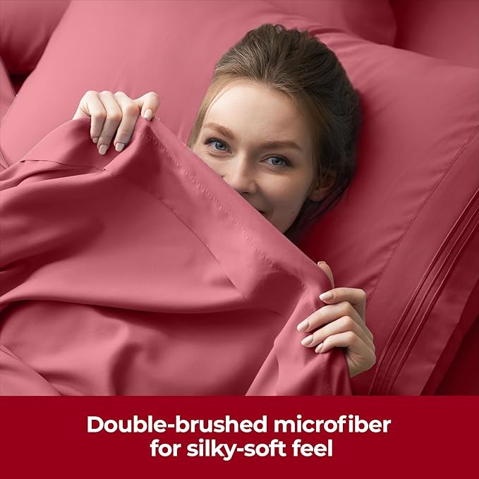 Mellanni Extra Deep Split King Sheets - Image 7
