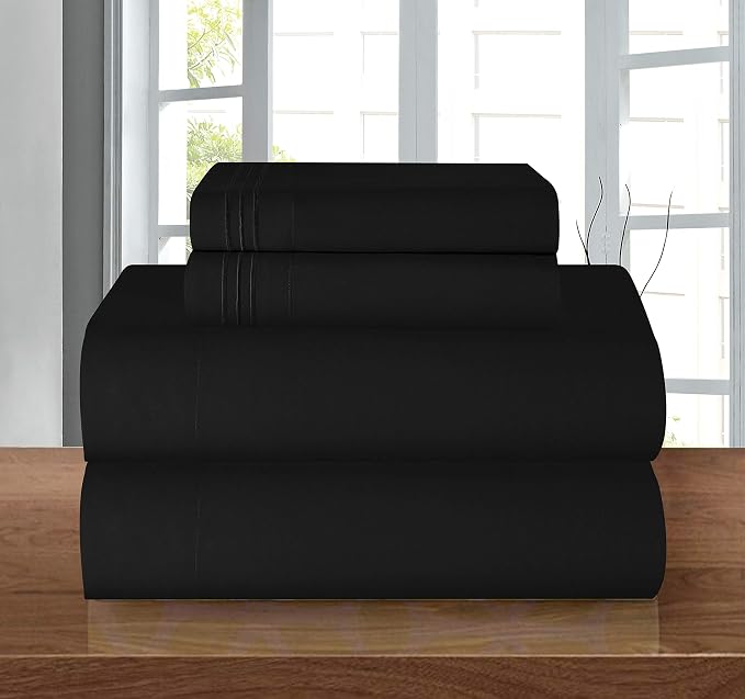 Elegant Comfort Luxury Soft 1500 Thread Count Egyptian 4-Piece Premium Hotel - Image 9