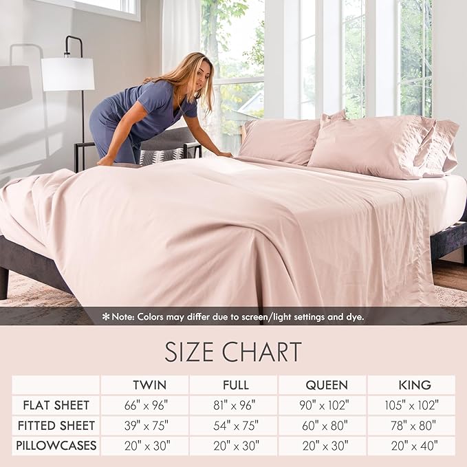 ClevaHome Queen Size Sheet Set - Image 5