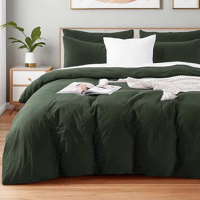NEXHOME PRO Queen Duvet Cover Set – 100% Certified Organic Cotton by NEXHOMEPRO