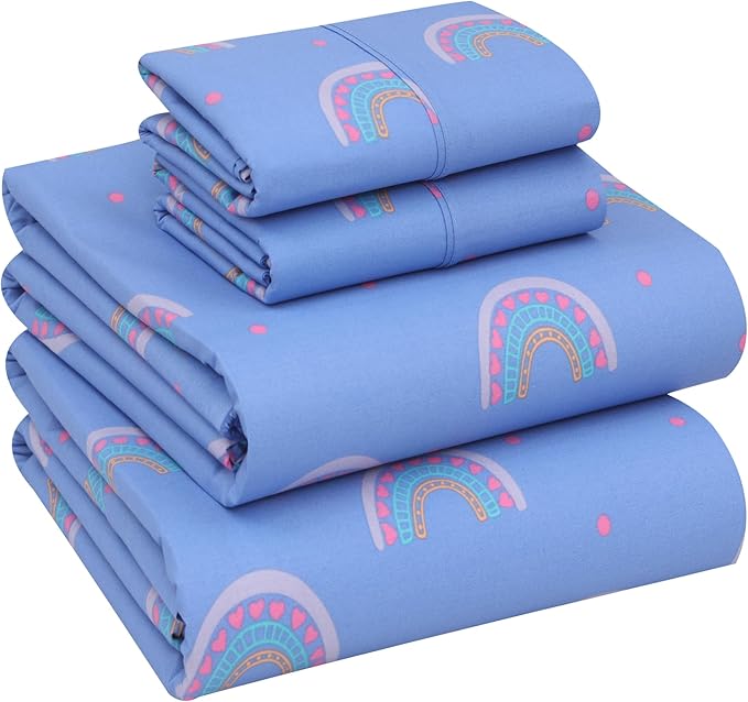 RUVANTI 100% Cotton Sheets – Full Size Percale Bedding, Cooling & Breathable by Ruvanti
