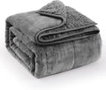 Super Fuzzy Soft Sherpa Fleece Weighted Blanket, 20 lbs Dual Sided Fluffy Heavy by EazfyPro