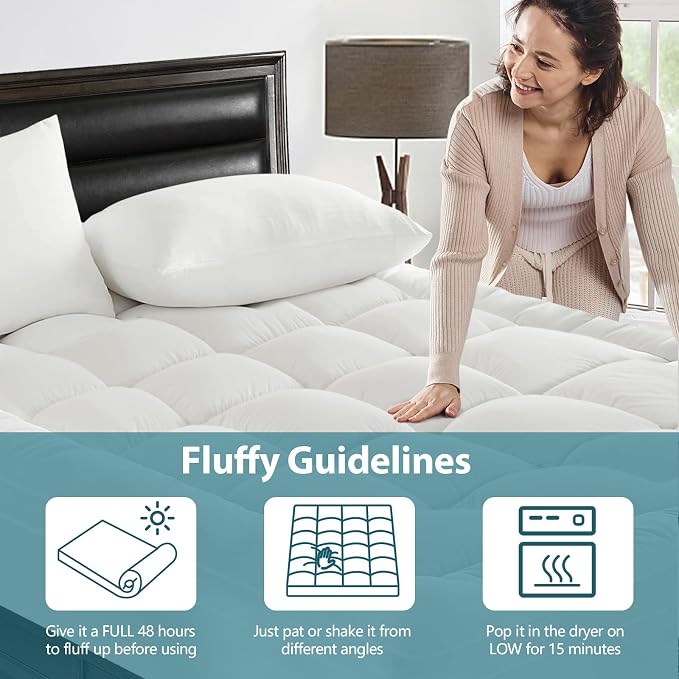 CYMULA Mattress Topper Twin Size - Image 5