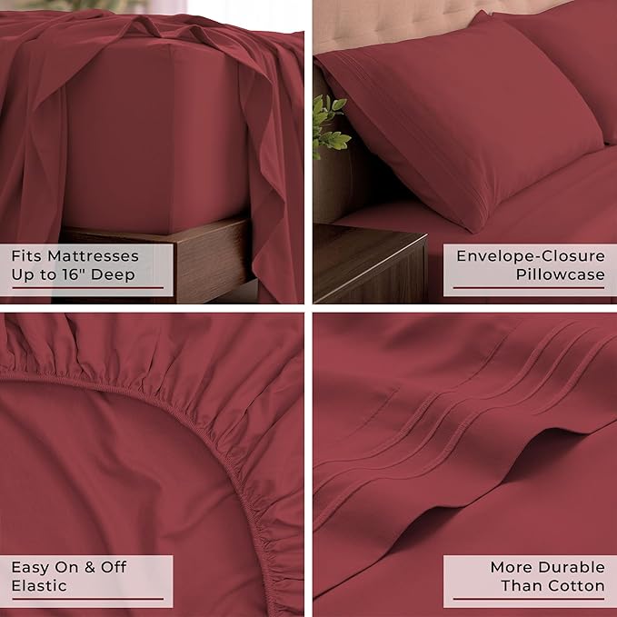 Mellanni King Sheets Set - Image 5