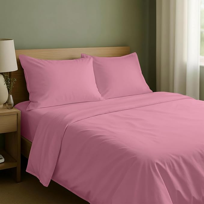 California Design Den Natural 100% Cotton Sheets King Size Set by CaliforniaDesignDen