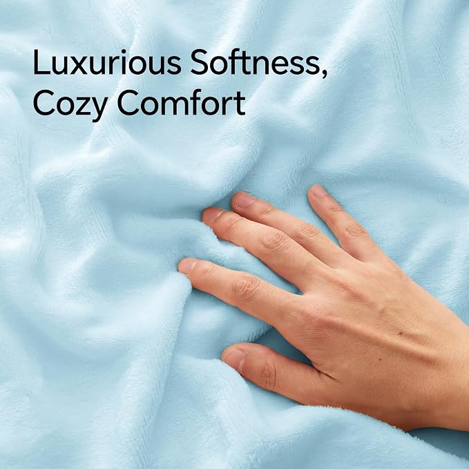 BEDELITE Flannel King Size Pillow Cases Set of 2, Super Soft Fleece Pillowcases - Image 4