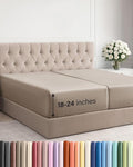 Extra Deep Split King Fitted Sheet by CGKUnlimited