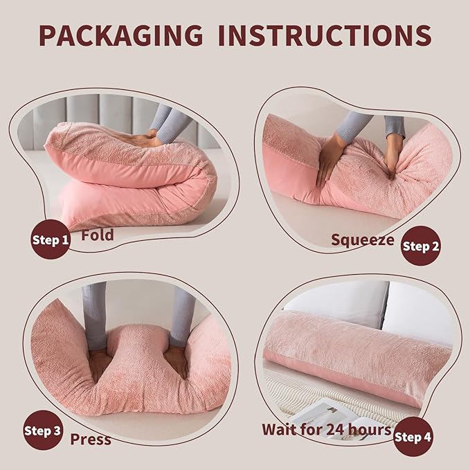 WhatsBedding Memory Foam Body Pillow - Image 7