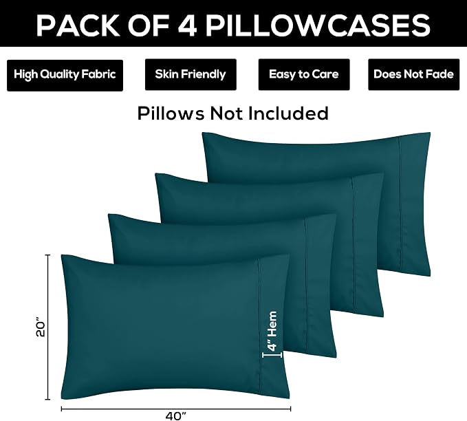 Utopia Bedding King Pillow Cases - Image 3