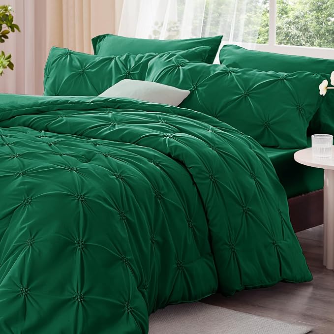 BEDELITE Forest Green Twin Comforter Set - Image 2