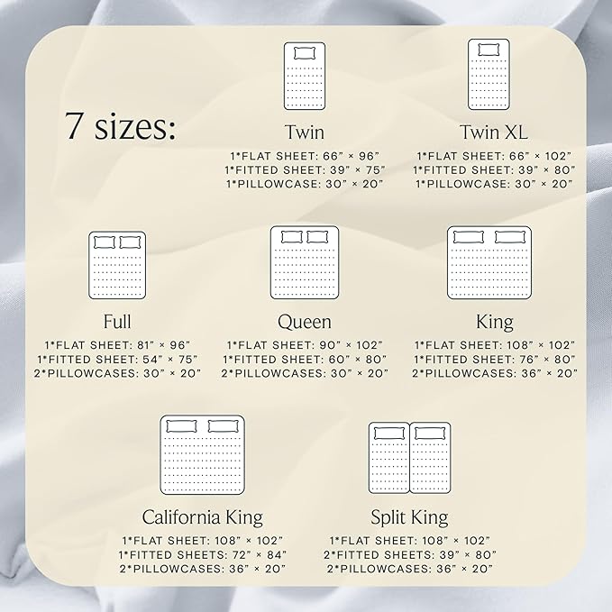 LuxClub 5 PC Sheet Set Bed Sheets Deep Pockets 16" Eco Friendly Wrinkle Free - Image 4