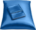 BLISSFORD Royal Blue Satin Pillowcase by BLISSFORD