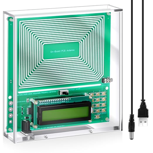 Relaxweex Adjustable Frequency Generator 0.1hz-200khz Schumann Sine Wave by Relaxweex