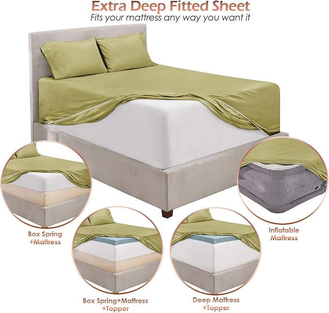Hearth & Harbor Extra Deep Pocket King Size Sets - Image 6