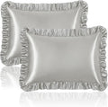 Homiest Ruffle Satin Pillowcase by Homiest