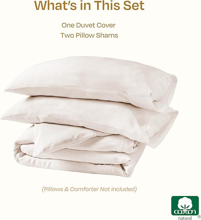 California Design Den Oversized King Duvet Cover Set - Image 4