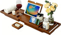 Kiasthome Teak Bathtub Caddy, Expandable Bath Tray, Non‑Slip Luxury Tub Caddy by KiasthomeBathroomAccessories