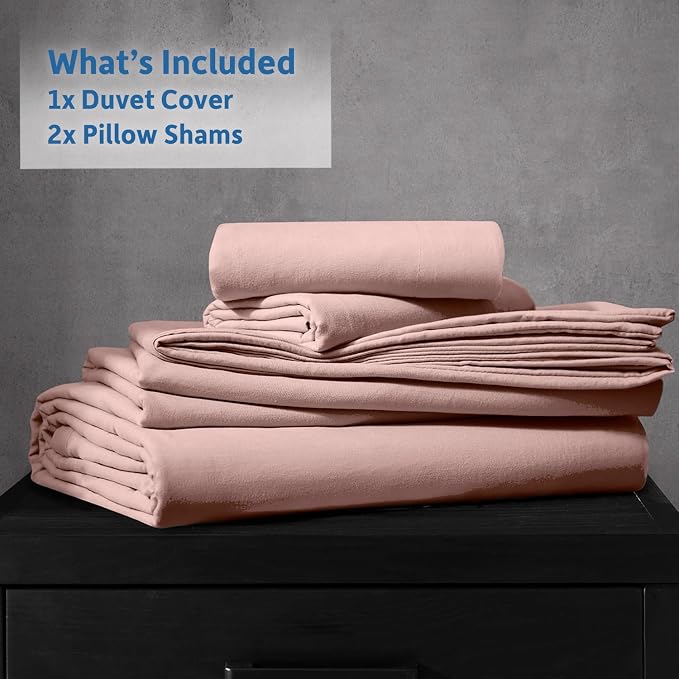 Nestl Blush Pink Duvet Cover King Size - Image 9