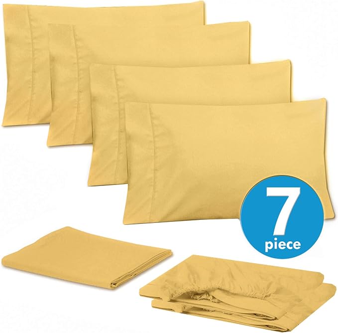 Sweet Home Collection 6 Piece 1500 Supreme Collection Brushed Microfiber Deep - Image 3