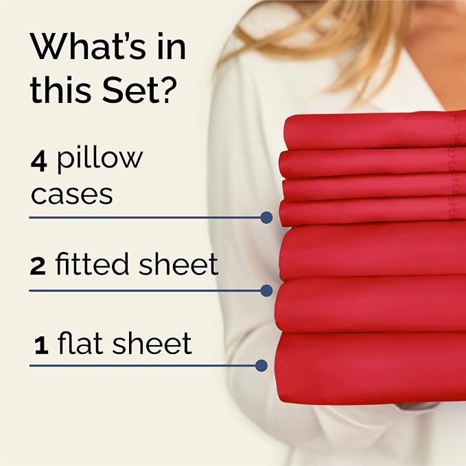 Split King 7 Piece Sheet Set - Image 2
