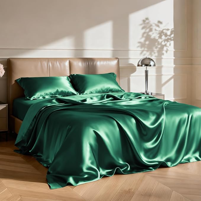 Love's cabin Full Size Satin Sheet Set - Image 2