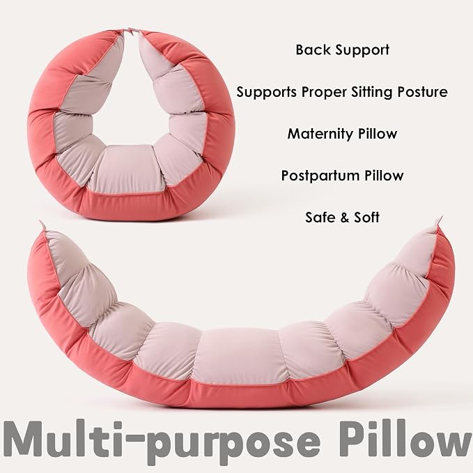 Peallow – Long Round Body Pillow - Image 7