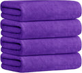 JML Bath Towel, Microfiber Bath Towels Set 4 Pack by JML