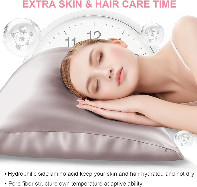 Silk Pillow Cases Queen Size - Image 3