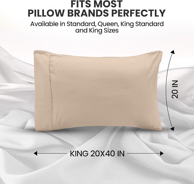 Utopia Bedding King Pillow Cases - Image 2