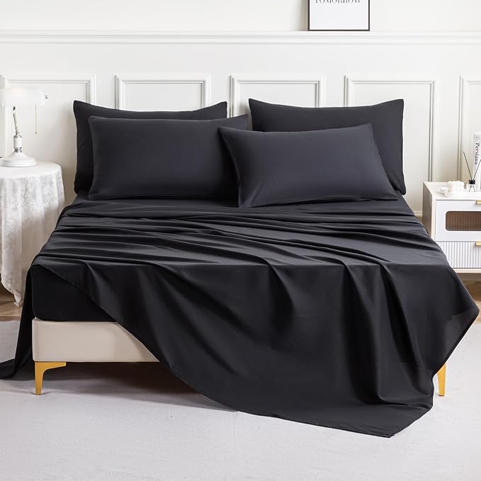 Lavisun Twin XL Flat Sheets only, 6 Pack Bulk Top Sheets - Image 7