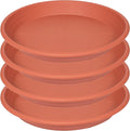 4 Pack of 16 inch Plant Saucer, Large Plant Tray, Heavy Sturdy Plant Drainage by Unknown