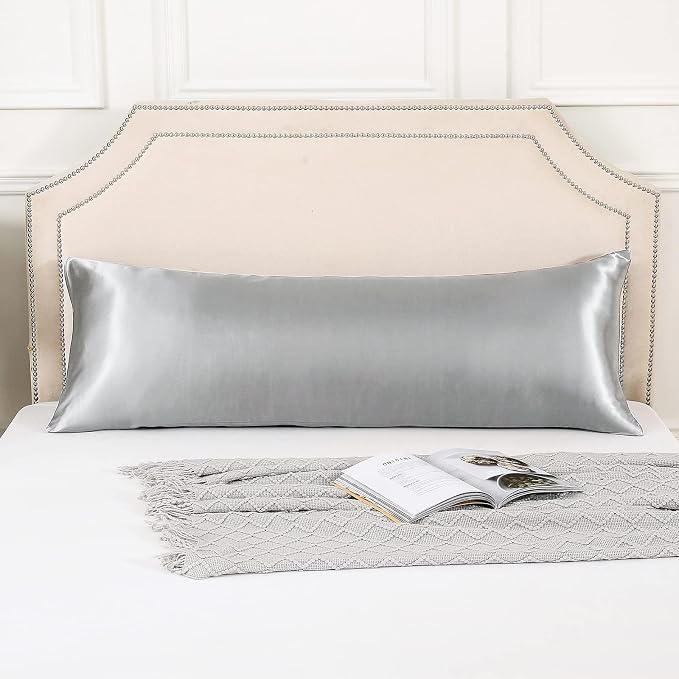 HUXMEYSON Body Pillow with Satin Pillowcase, Body Pillow - Image 7