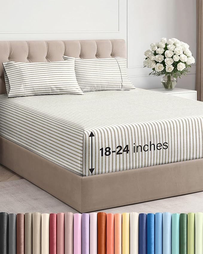 Extra Deep Queen Sheet Set by CGKUnlimited