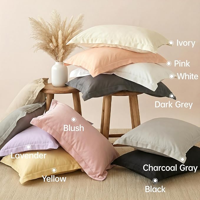 MUXHOMO Pink King Size Comforter Set, All Season Ultra Soft Down Alternative - Image 7