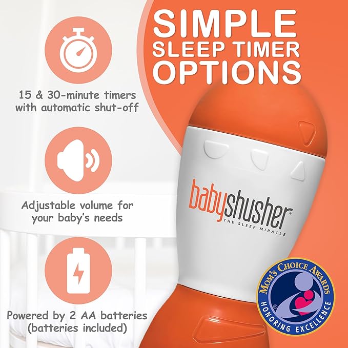 Baby Shusher Portable Sleep Sound Machine – Gift Box Edition, Travel Friendly - Image 2