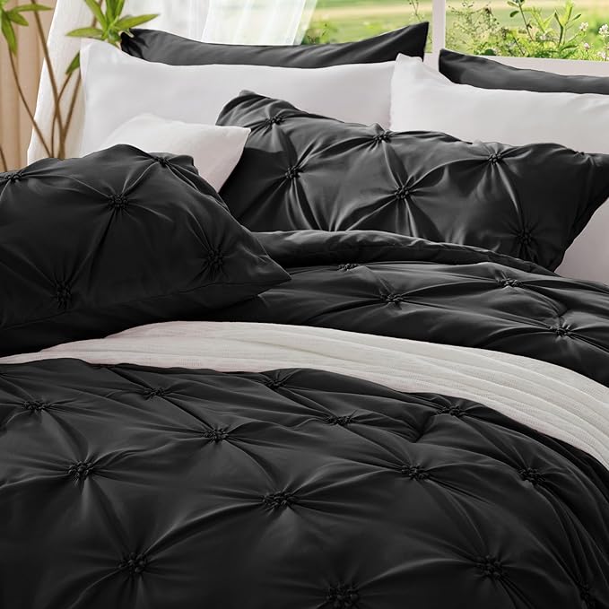 BEDELITE Black Comforter Set Queen - Image 6