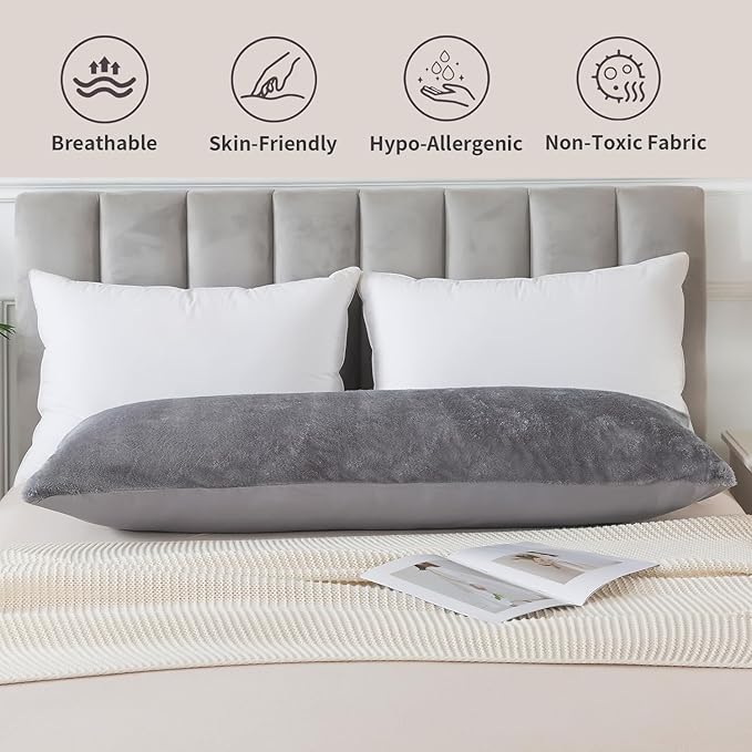 WhatsBedding Memory Foam Body Pillow - Image 6