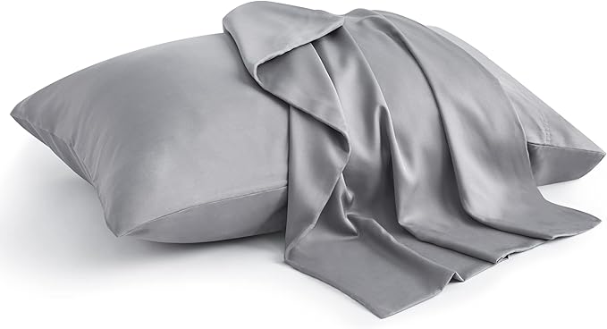 BEDELITE Pillow Cases Standard Size Set of 2, Rayon Derived from Bamboo by BEDELITE