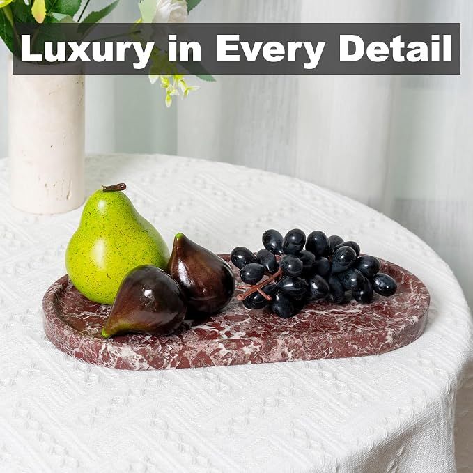 Koville Norway Natural Marble Tray, Catchall Tray - Image 9