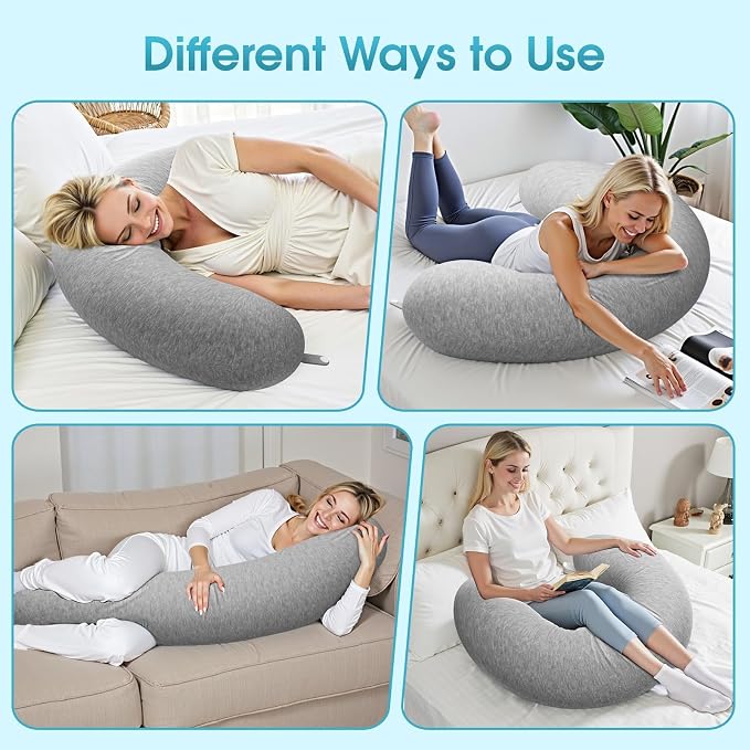 TranquilRelax C Shaped Body Pillow - Image 5
