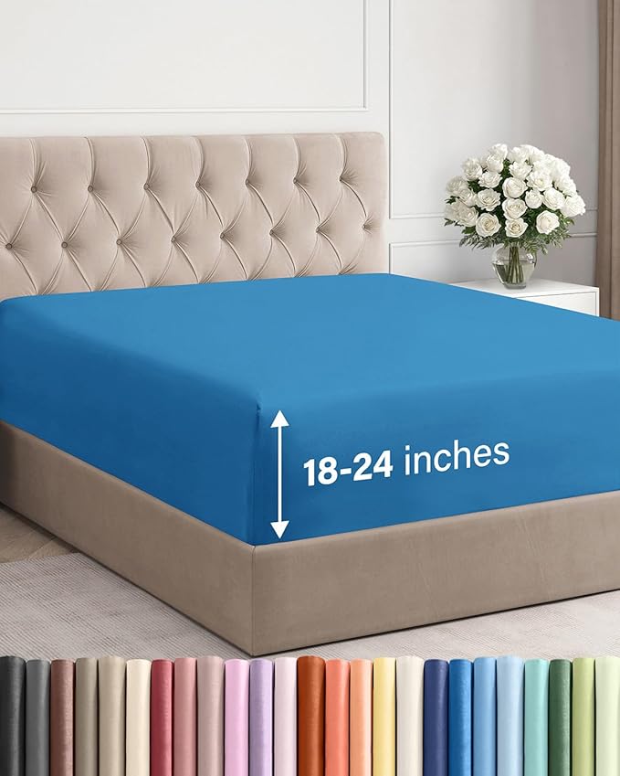 Extra Deep Full Fitted Sheet by CGKUnlimited